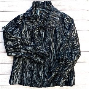 Luii Jacket Anthropologie Size L feather design